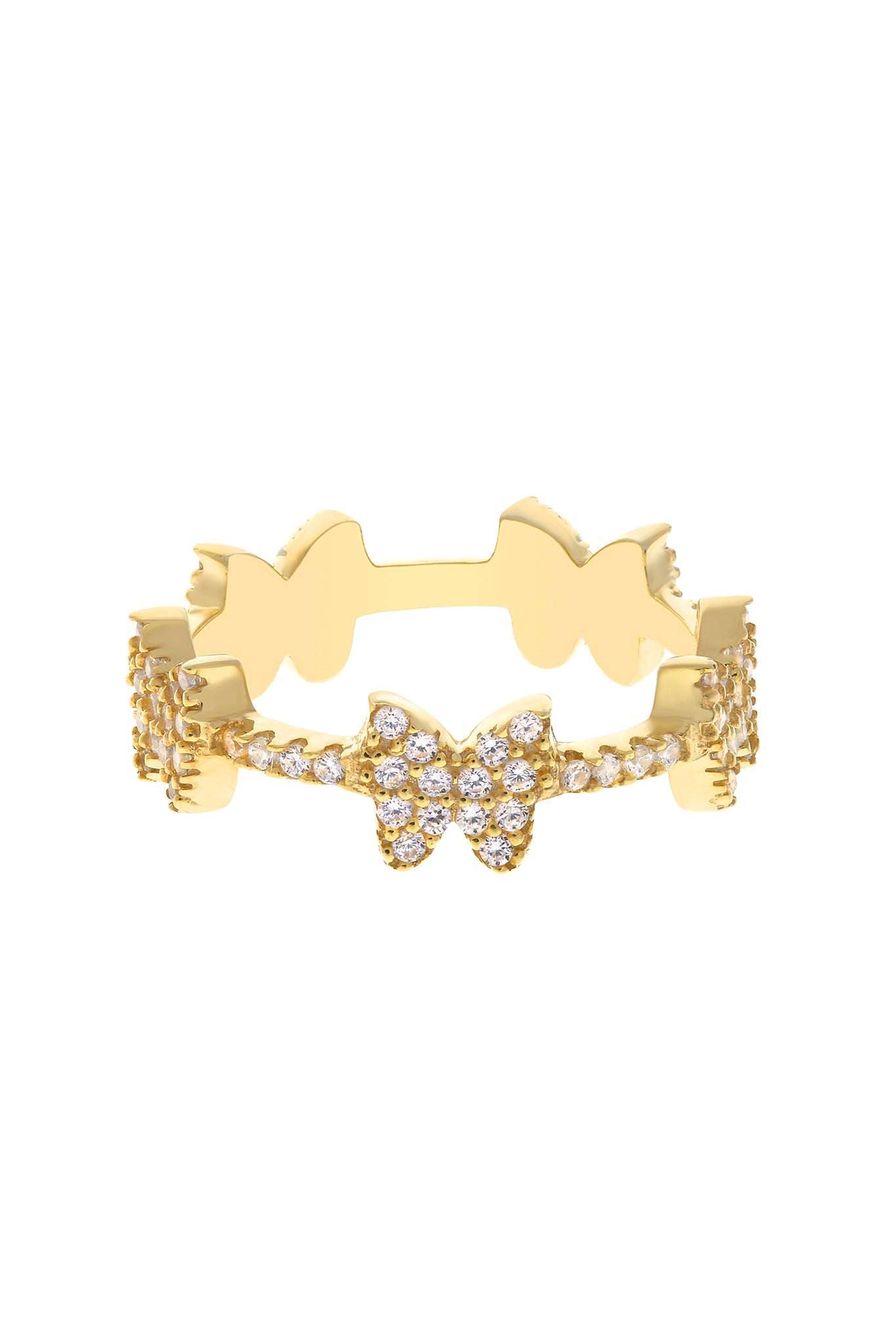 Amira Pavé Butterfly 925 Ring