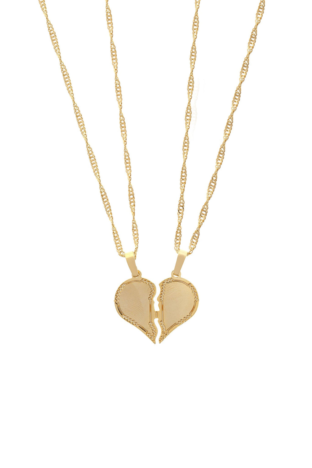 BFF Gold Filled Necklace Set