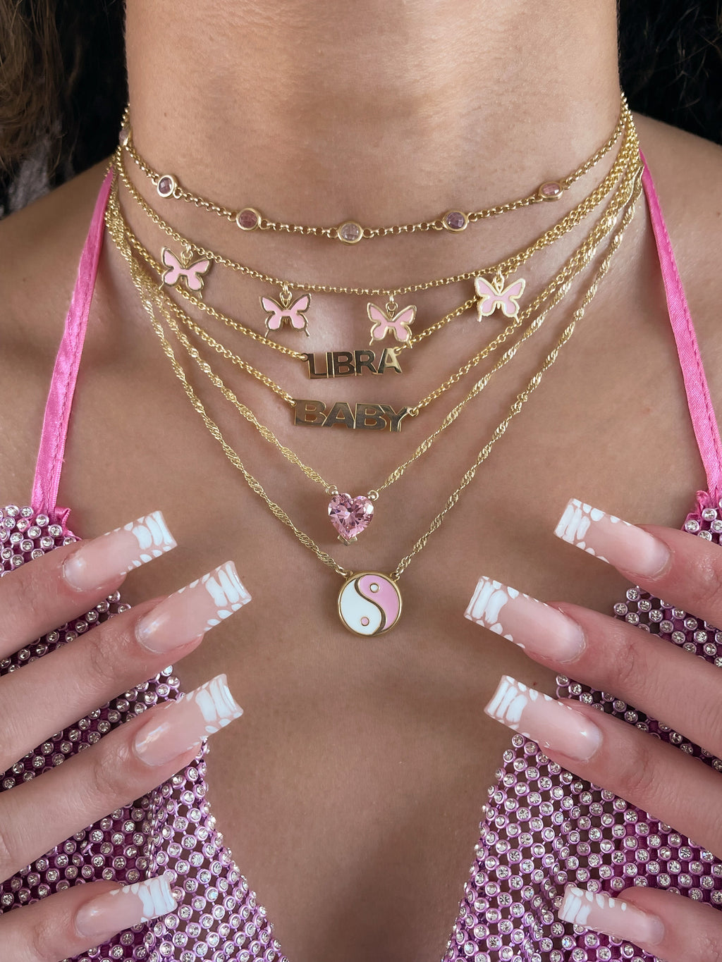 Zodiac Nameplate 925 Necklace