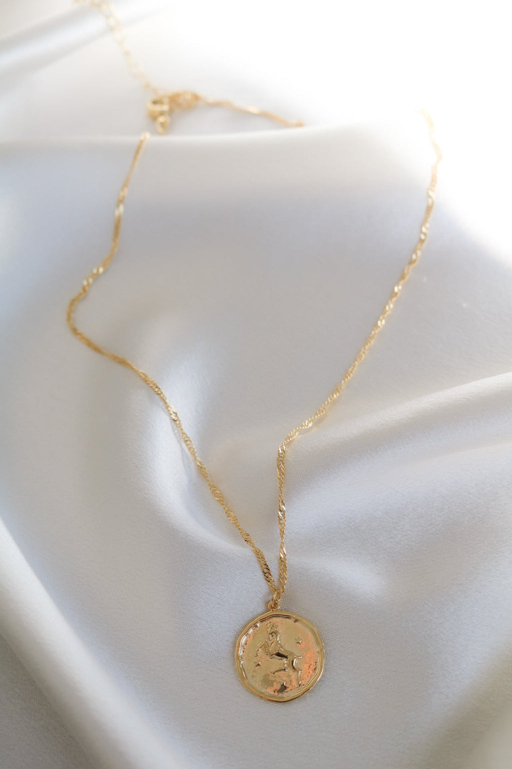 Zodiac Medallion Necklace