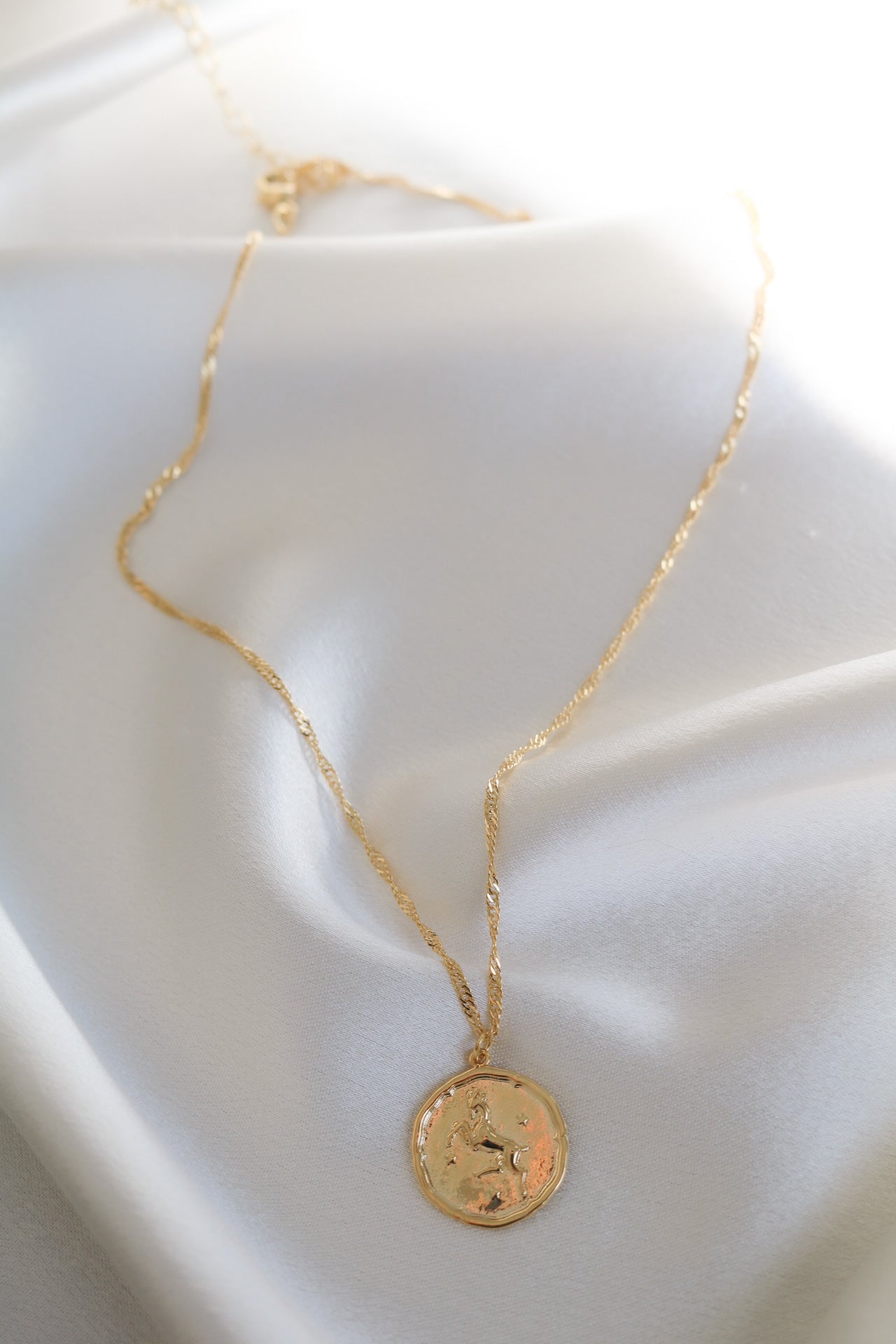 Zodiac Medallion Necklace