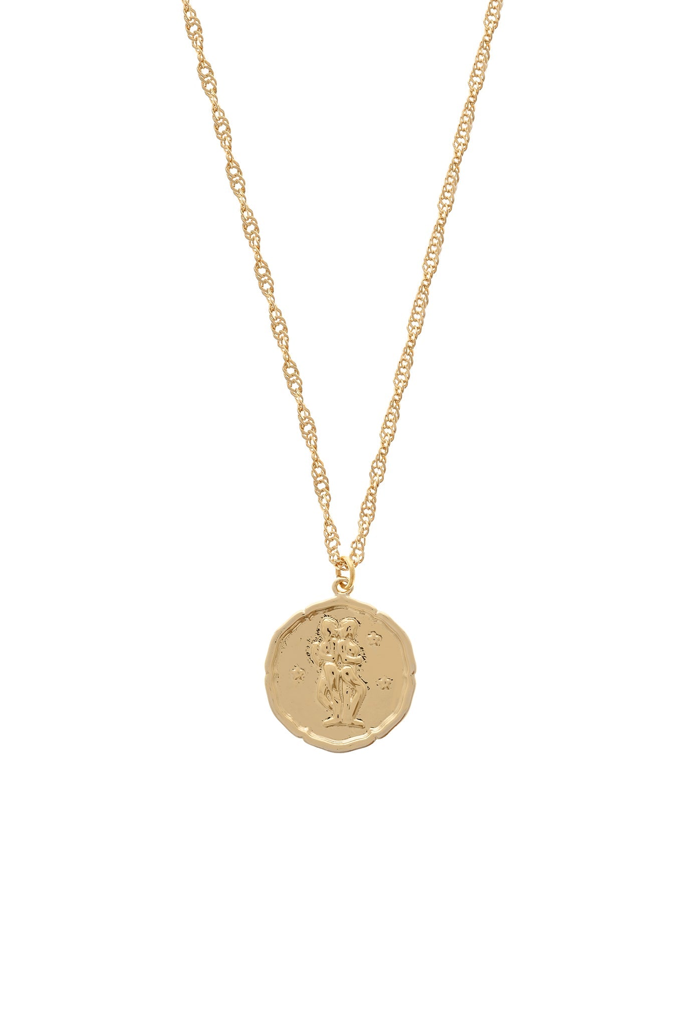Zodiac Medallion Necklace