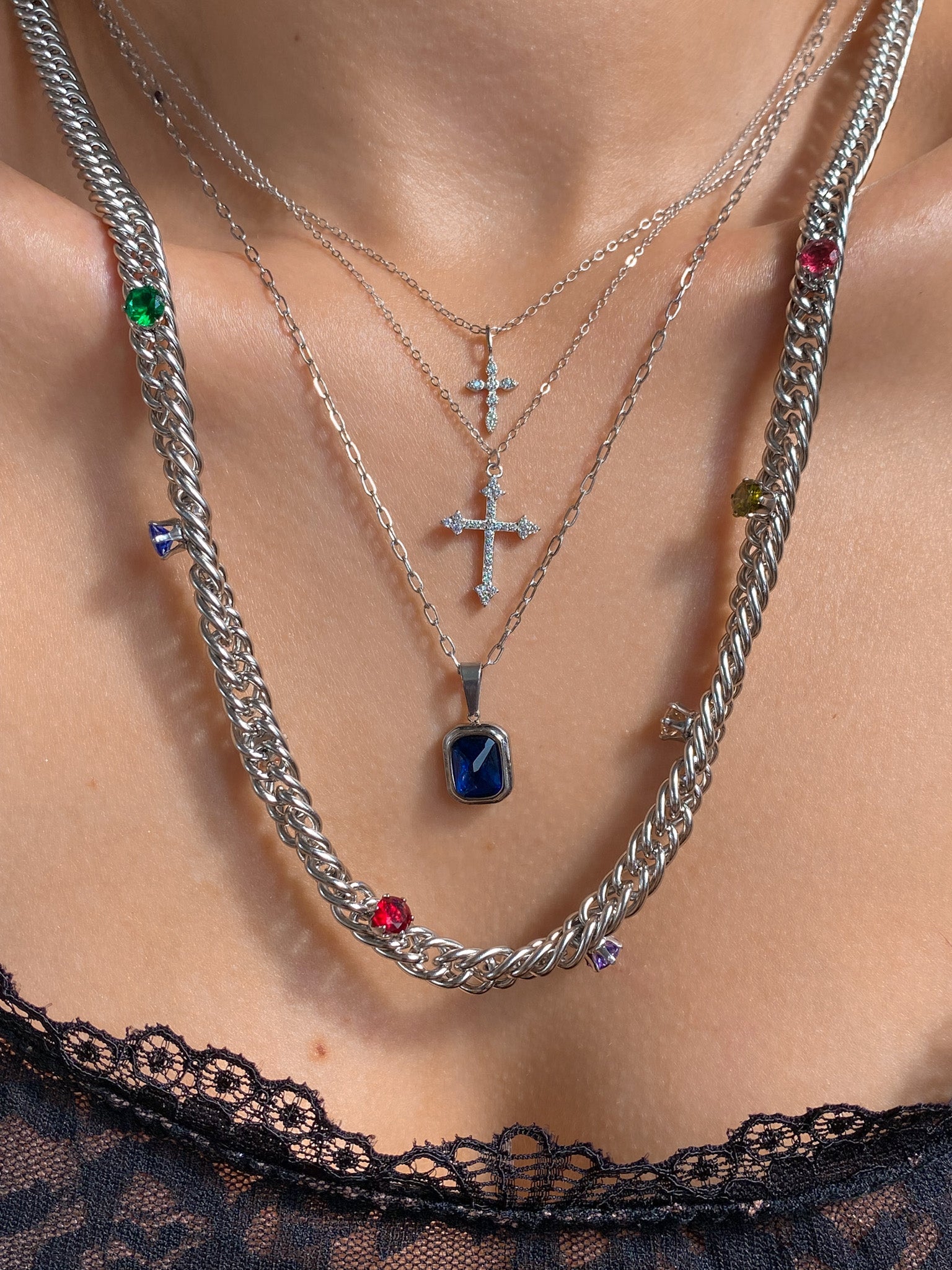 Silver Paradox Necklace